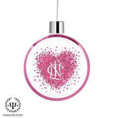 National Charity League Christmas Ornament Flat Round