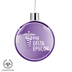 Phi Delta Epsilon Christmas Ornament - Snowflake