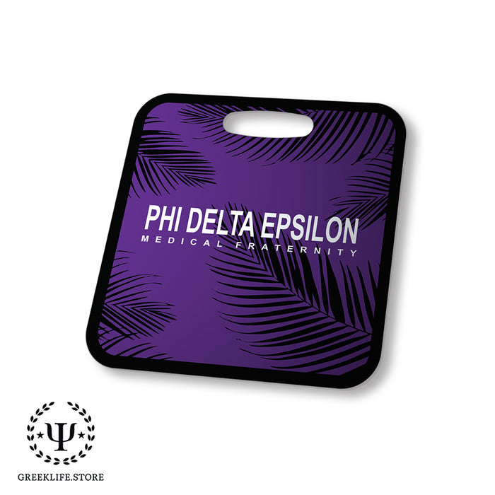 Phi Delta Epsilon Luggage Bag Tag (square)