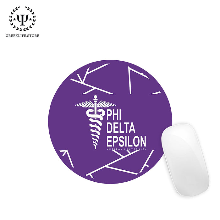 Phi Delta Epsilon Mouse Pad Round