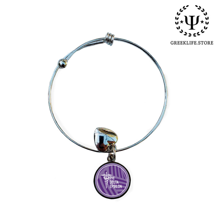 Phi Delta Epsilon Round Adjustable Bracelet