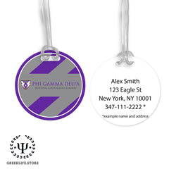 Phi Gamma Delta Round Adjustable Bracelet