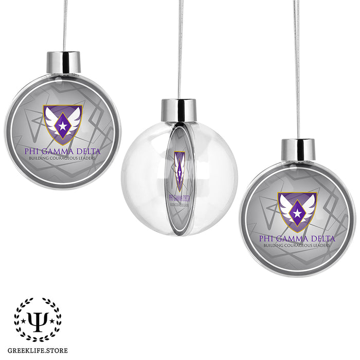 Phi Gamma Delta Christmas Ornament - Ball