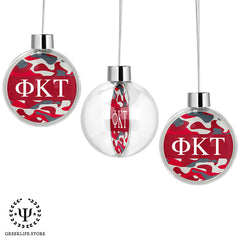 Phi Kappa Tau Christmas Ornament Santa Magic Key