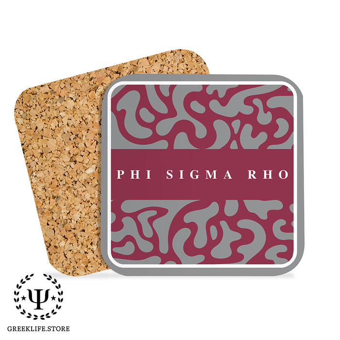 Phi Sigma Rho Beverage Coasters Square (Set of 4)