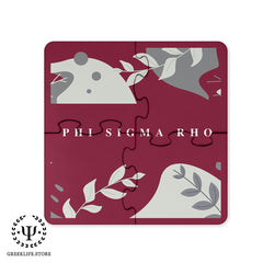 Phi Sigma Rho Christmas Ornament Flat Round