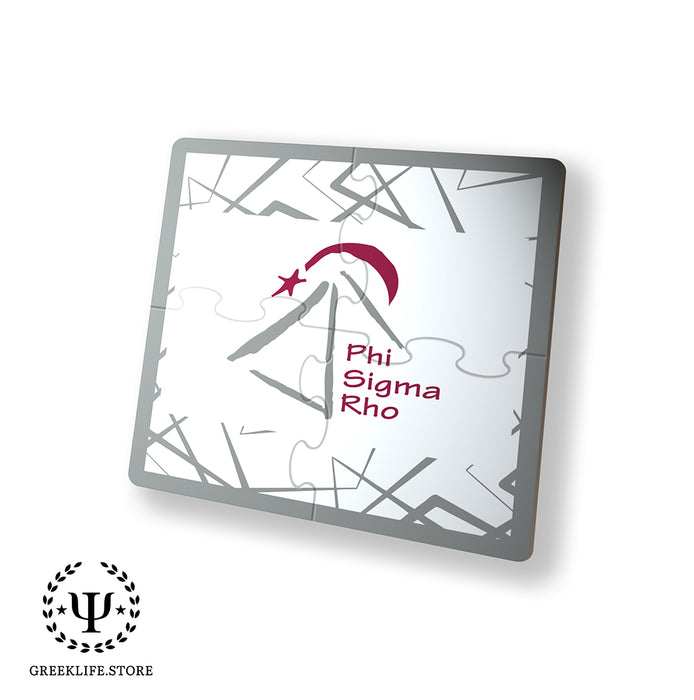 Phi Sigma Rho Beverage Jigsaw Puzzle Coasters Square (Set of 4)