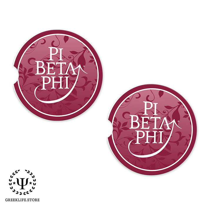 Pi Beta Phi Car Cup Holder Coaster (Set of 2)