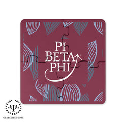 Pi Beta Phi Beverage Coasters Square (Set of 4)