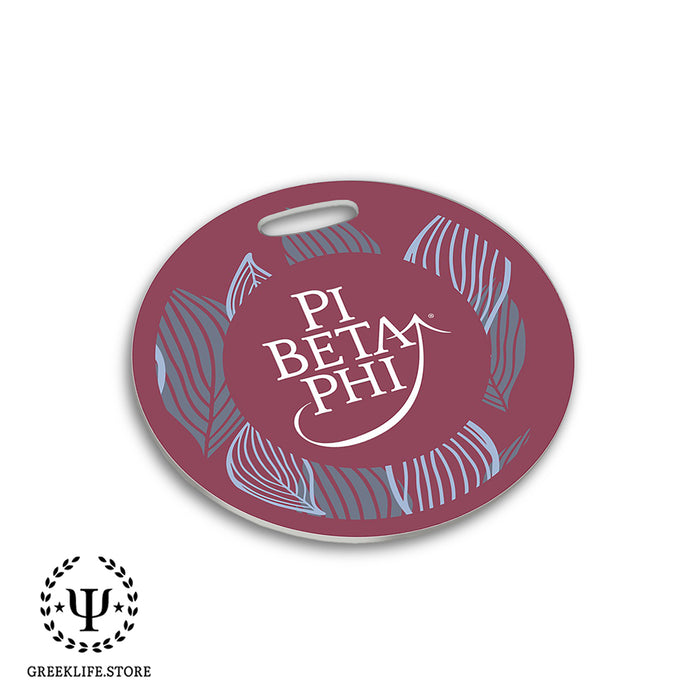 Pi Beta Phi Luggage Bag Tag (round)