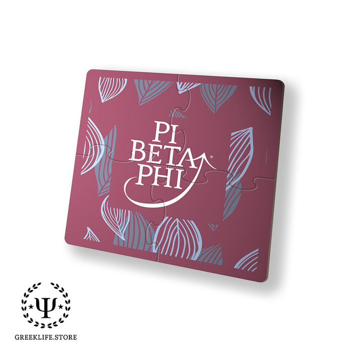 Pi Beta Phi Beverage Jigsaw Puzzle Coasters Square (Set of 4)