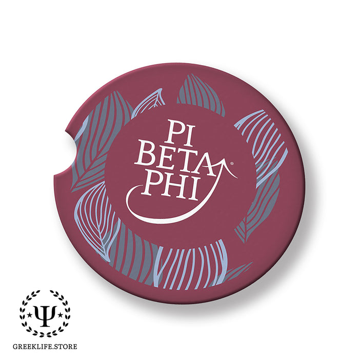 Pi Beta Phi Car Cup Holder Coaster (Set of 2)