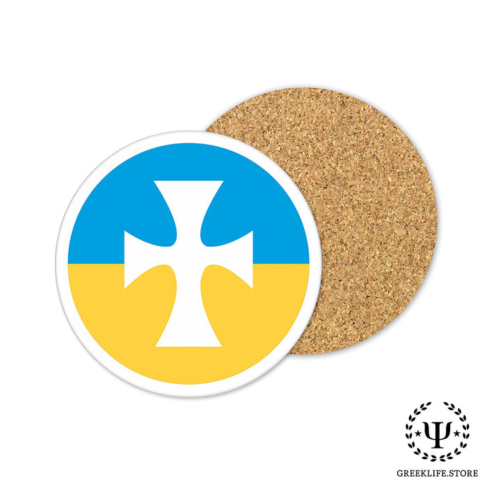 Sigma Chi Beverage coaster round (Set of 4)