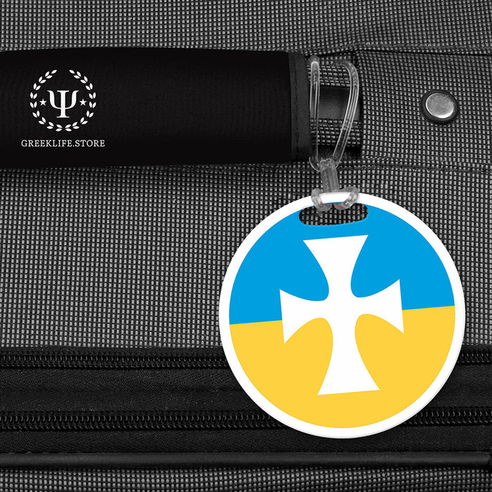 Sigma Chi Luggage Bag Tag (round)