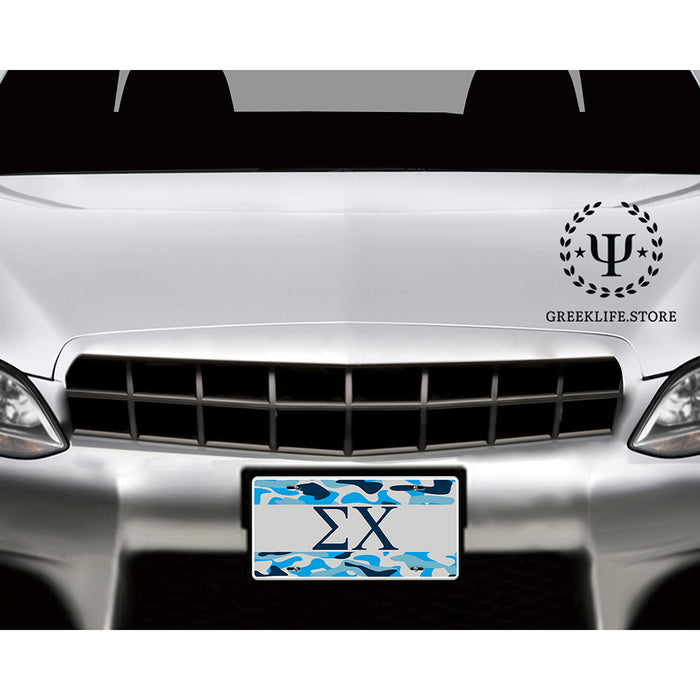 Sigma Chi Decorative License Plate