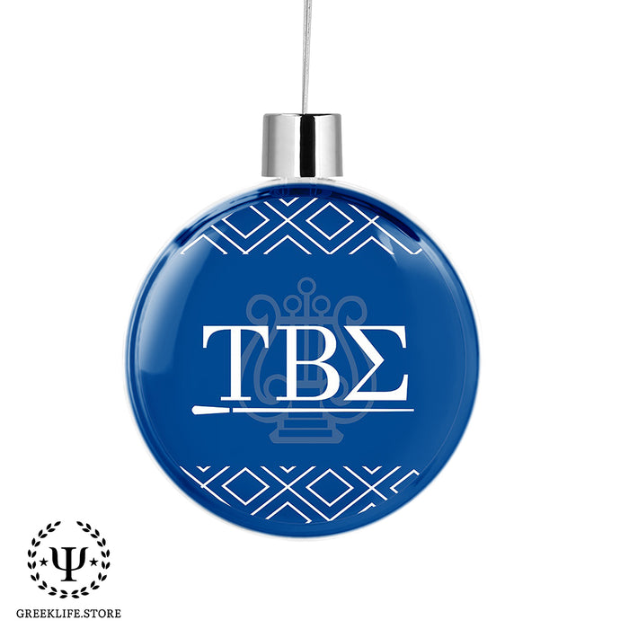 Tau Beta Sigma Christmas Ornament Flat Round