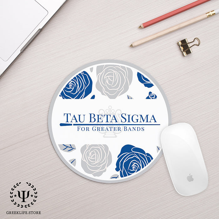 Tau Beta Sigma Mouse Pad Round