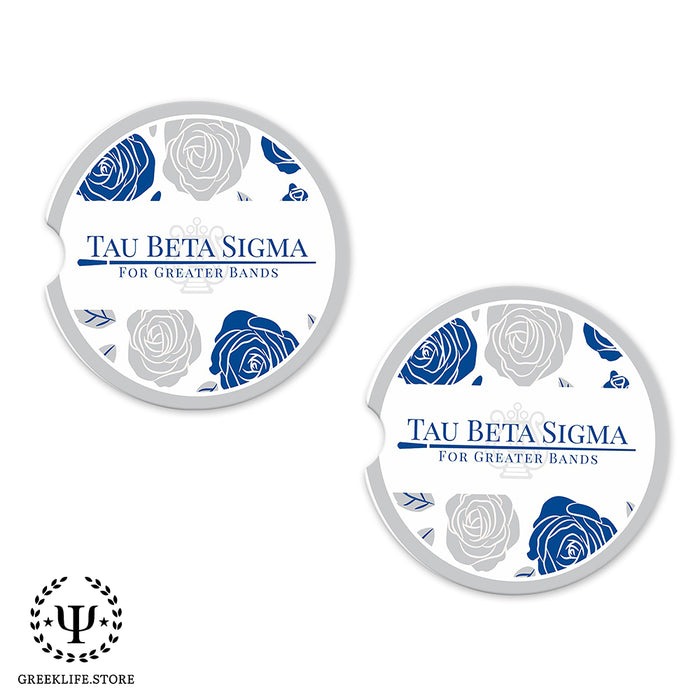 Tau Beta Sigma Car Cup Holder Coaster (Set of 2)