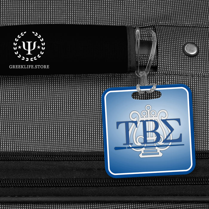 Tau Beta Sigma Luggage Bag Tag (square)