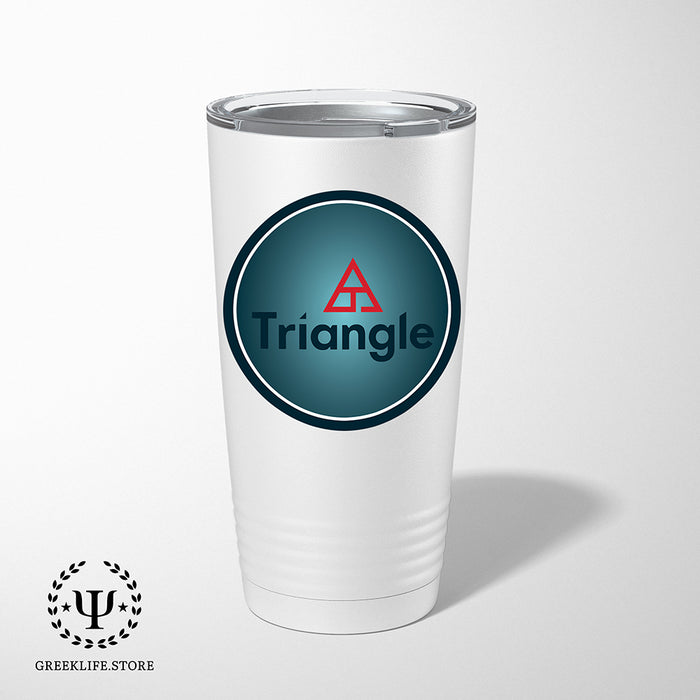 Triangle Fraternity Stainless Steel Tumbler - 20oz - Ringed Base