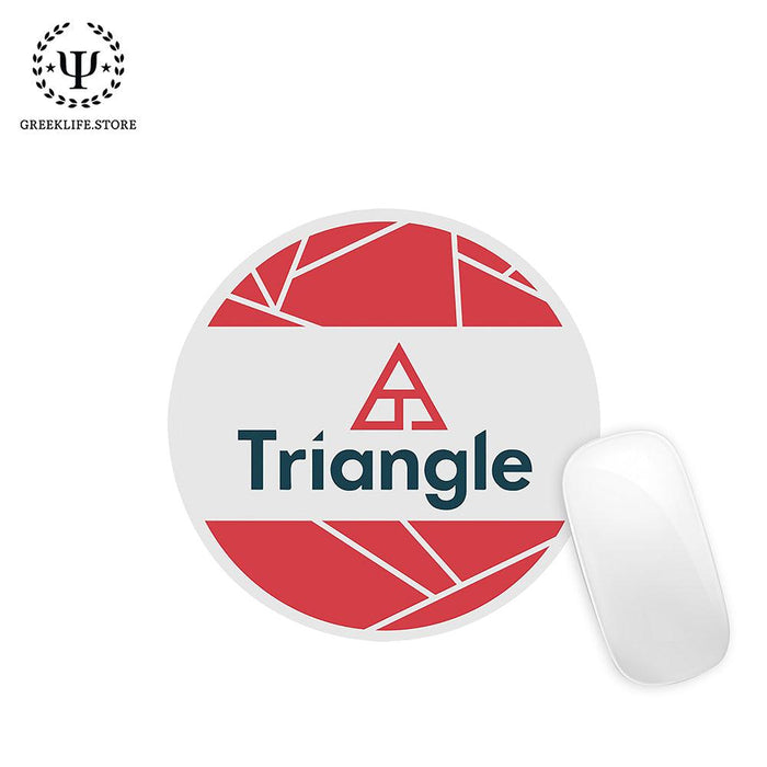 Triangle Fraternity Mouse Pad Round