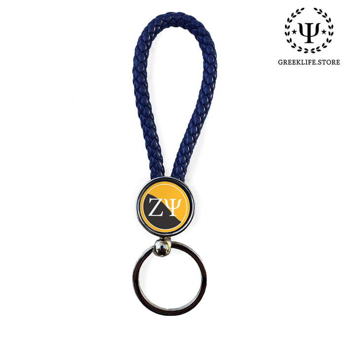 Zeta Psi Key chain round