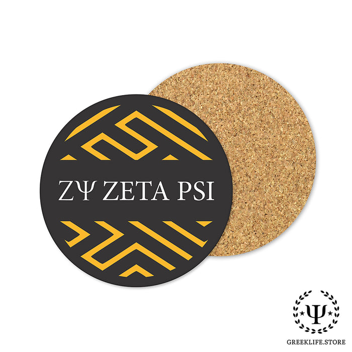 Zeta Psi Beverage coaster round (Set of 4)