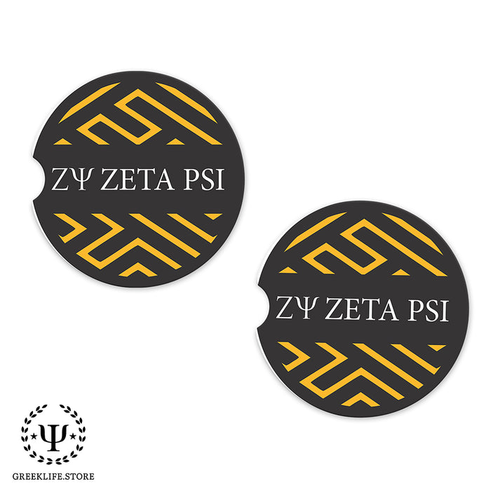 Zeta Psi Car Cup Holder Coaster (Set of 2)