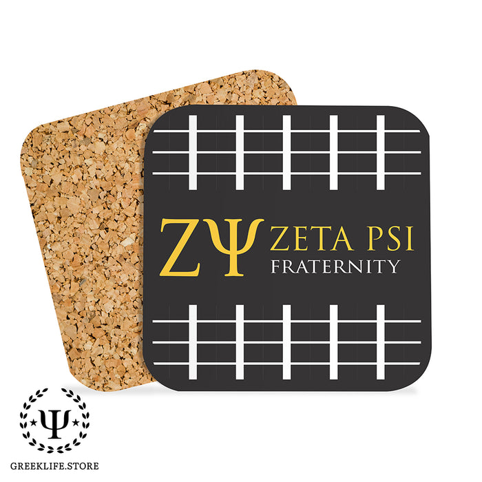 Zeta Psi Beverage Coasters Square (Set of 4)