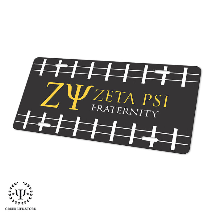 Zeta Psi Decorative License Plate