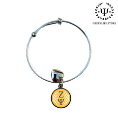 Zeta Psi Round Adjustable Bracelet