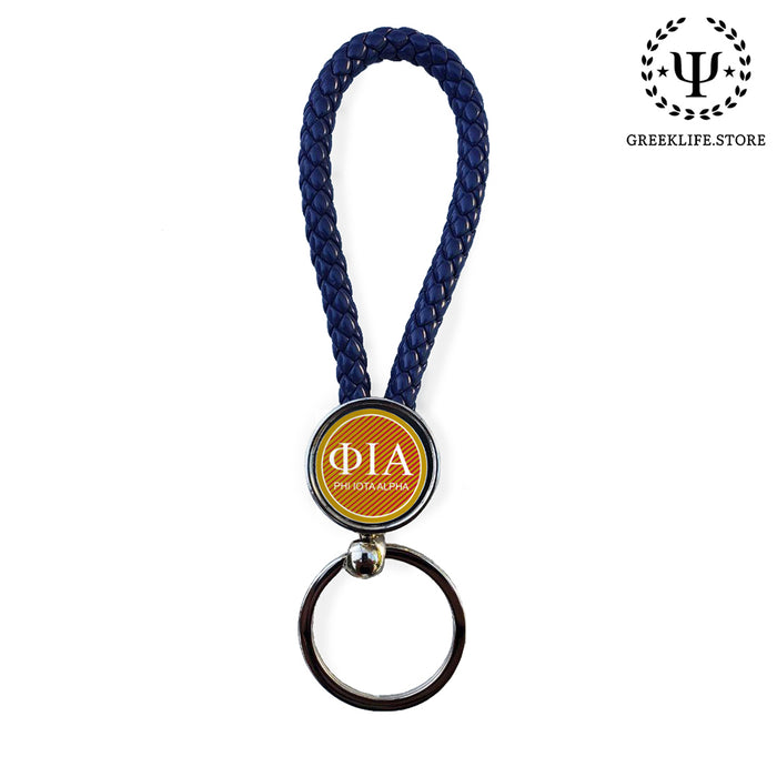 Phi Iota Alpha Key chain round