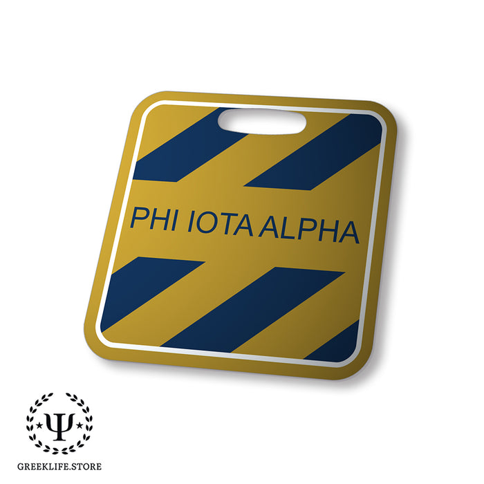 Phi Iota Alpha Luggage Bag Tag (square)