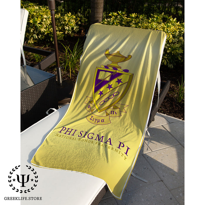 Phi Sigma Pi Beach & Bath Towel Rectangle 30″ × 60″