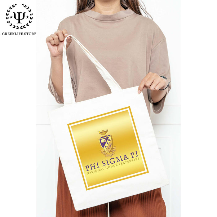 Phi Sigma Pi Canvas Tote Bag - greeklife.store