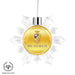Phi Sigma Pi Christmas Ornament - Snowflake - greeklife.store