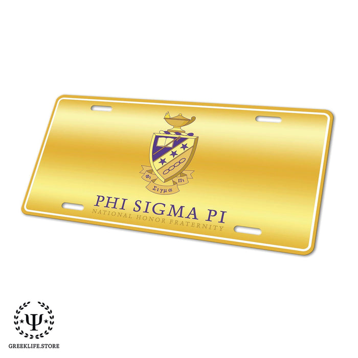 Phi Sigma Pi Decorative License Plate - greeklife.store