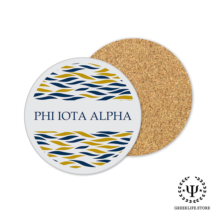 Phi Iota Alpha Beverage coaster round (Set of 4)