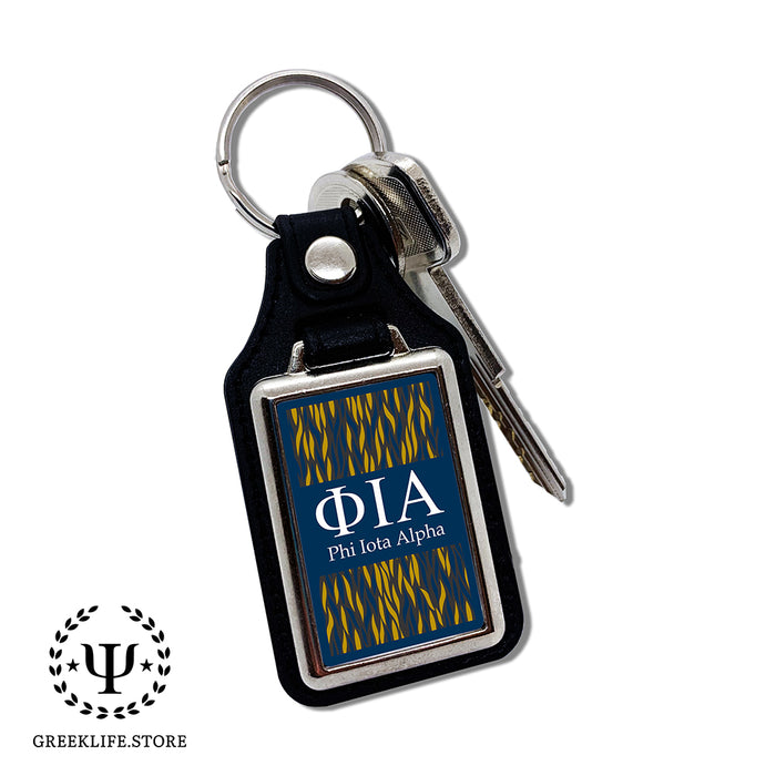 Phi Iota Alpha Keychain Rectangular