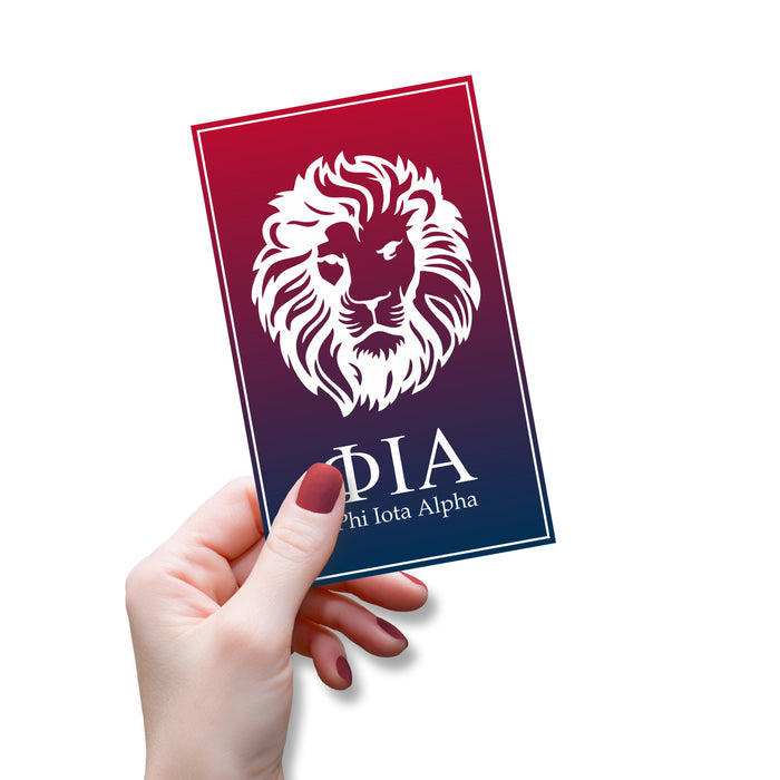 Phi Iota Alpha Decal Sticker