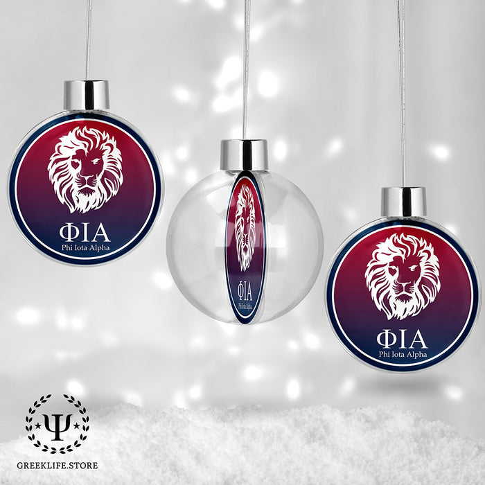 Phi Iota Alpha Christmas Ornament - Ball