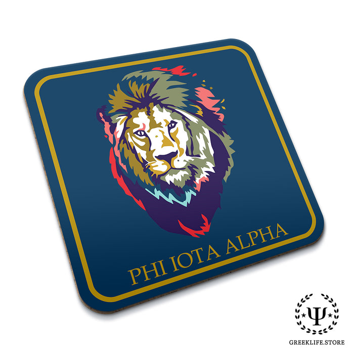 Phi Iota Alpha Beverage Coasters Square (Set of 4)