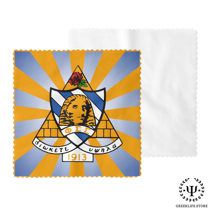 Phi Sigma Sigma Eyeglass Cleaner & Microfiber Cleaning Cloth - greeklife.store
