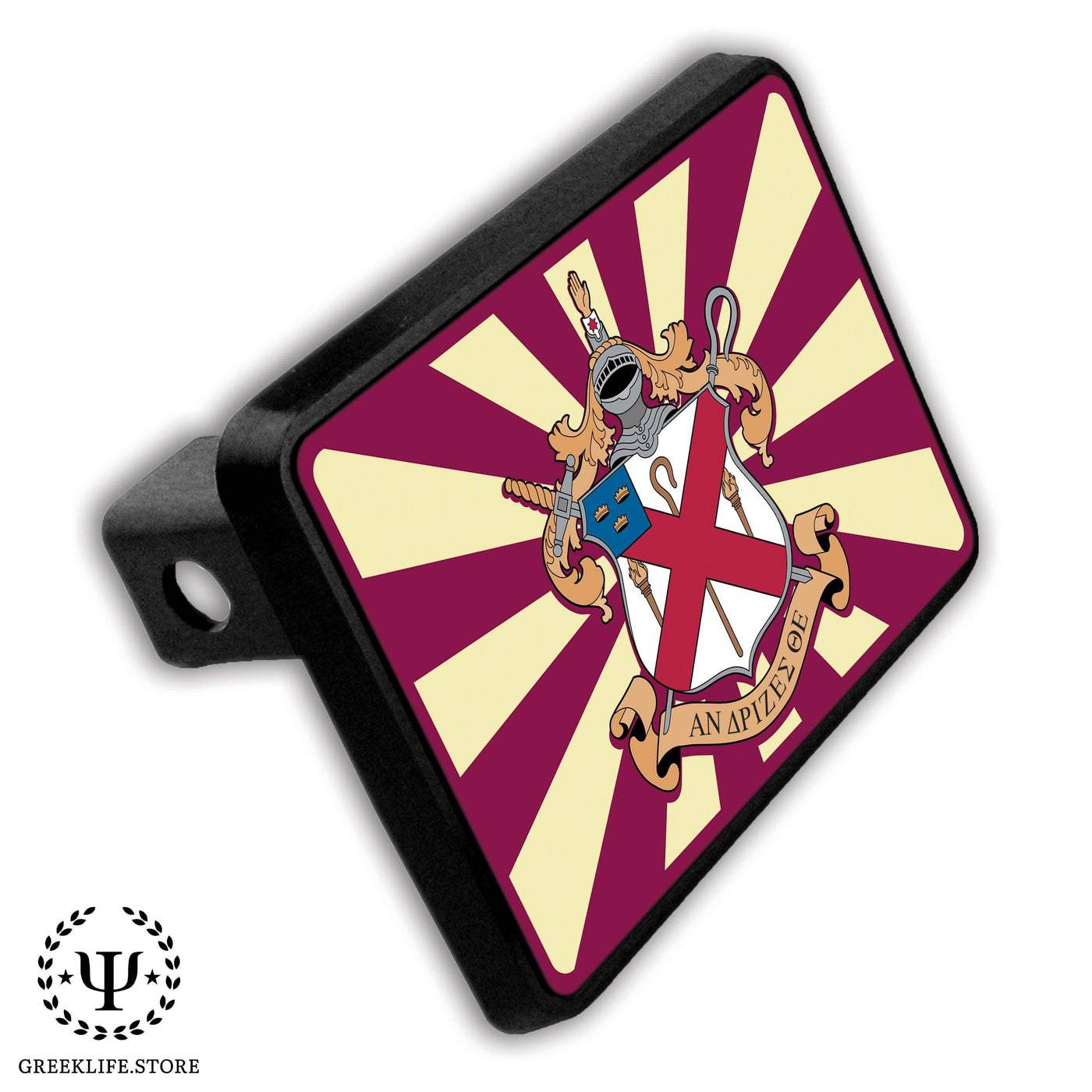 Alpha Chi Rho Trailer Hitch Cover — GreekLife.Store
