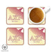 Alpha Chi Rho Beverage Coasters Square (Set of 4) - greeklife.store