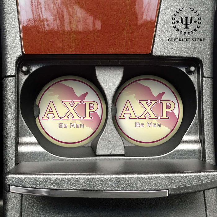Alpha Chi Rho Car Cup Holder Coaster (Set of 2) - greeklife.store