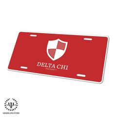 Delta Chi Keychain Rectangular
