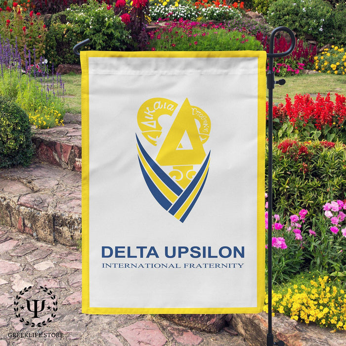 Delta Upsilon Garden Flags - greeklife.store