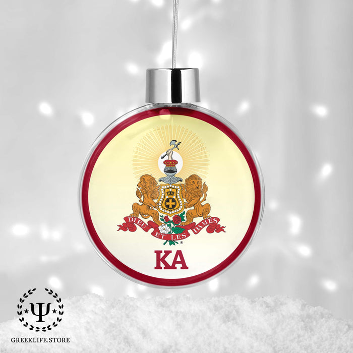 Kappa Alpha Order Christmas Ornament - Ball