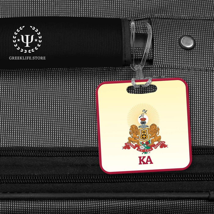 Kappa Alpha Order Luggage Bag Tag (square) - greeklife.store